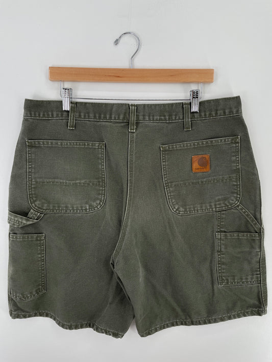 Vintage CARHARTT Size W37xL8.5 Duck Shorts / E6571P