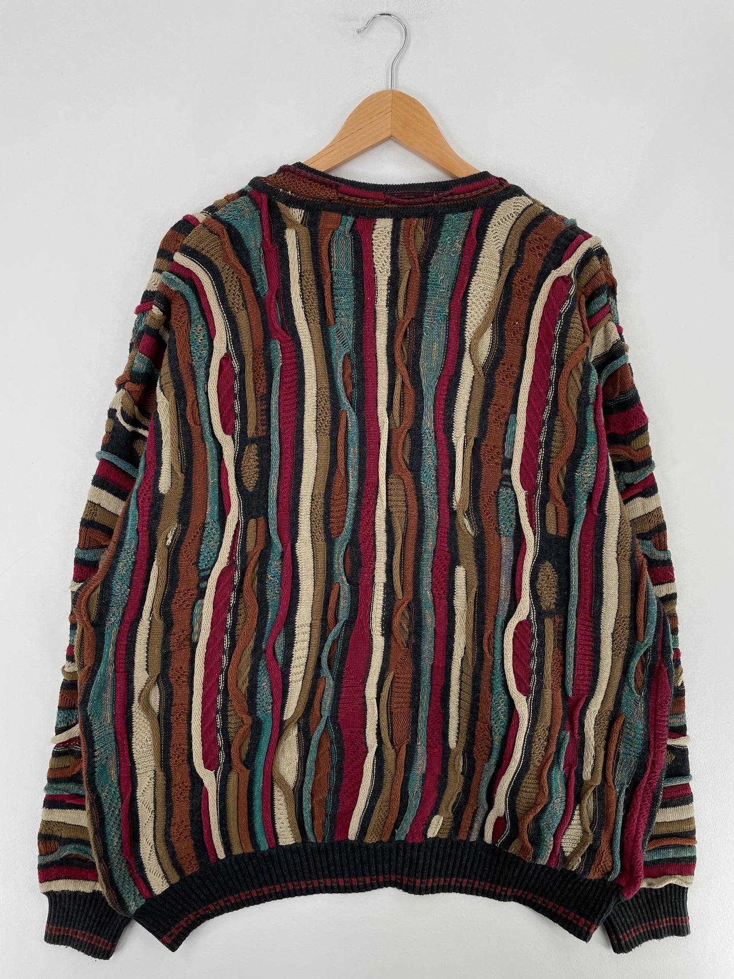 Vintage COOGI Style Size XXL Cotton Knit Sweater / E4567K