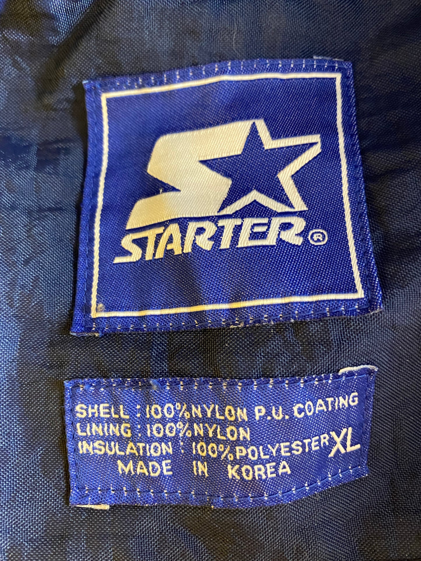 Vintage MICHIGAN Size XL Nylon Padded Jacket / K8337