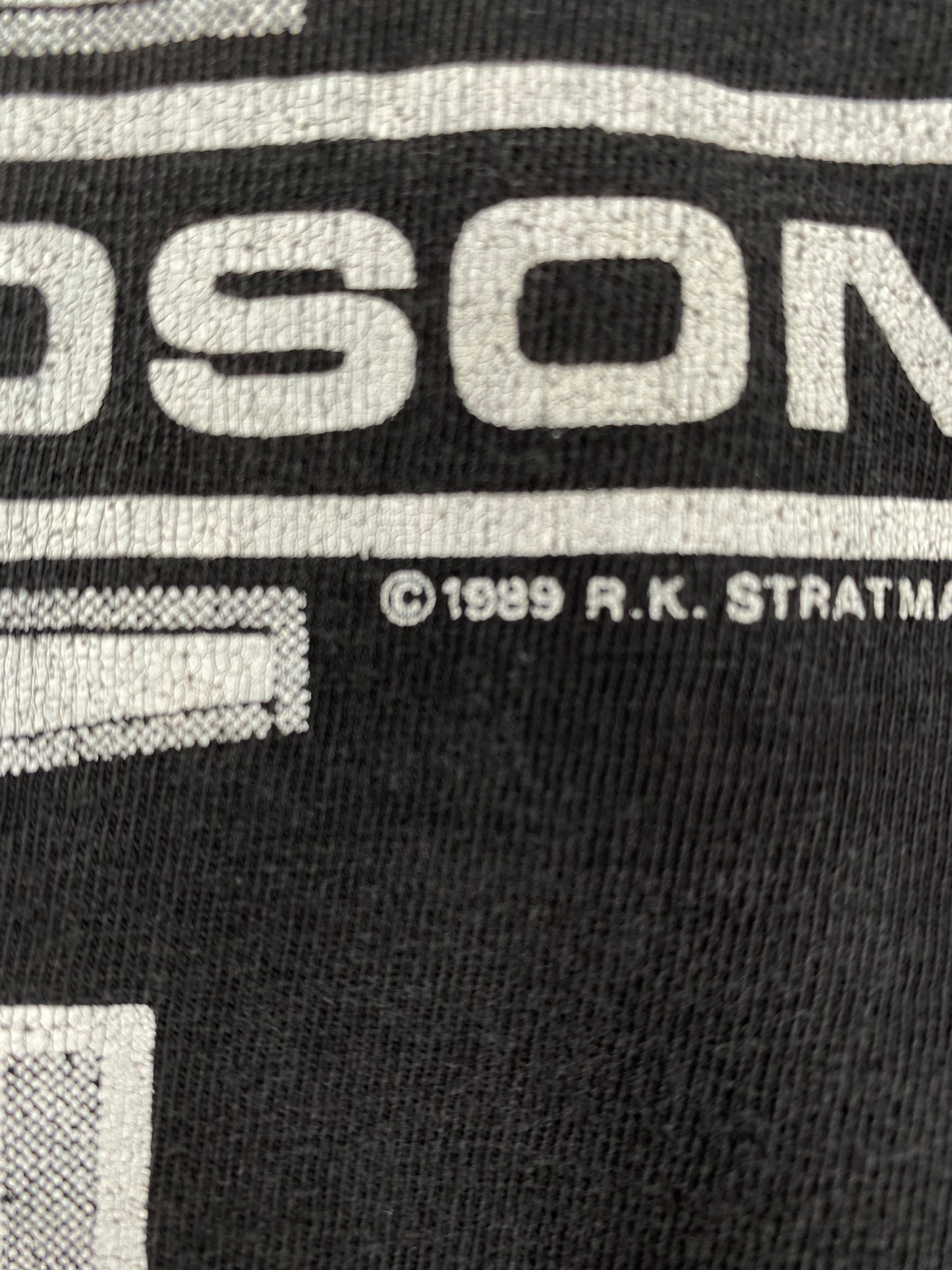 1989 HARLEY DAVIDSON Made in USA Size XL Vintage Long Sleeve T-Shirt / A677