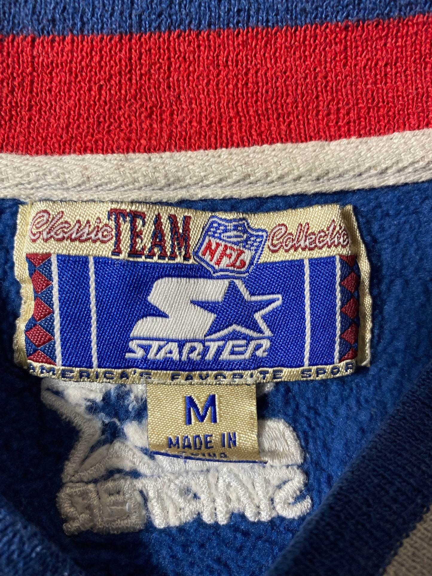 90’s STARTER x PATRIOTS Size M Vintage NFL Sweat-Shirt / E2137S