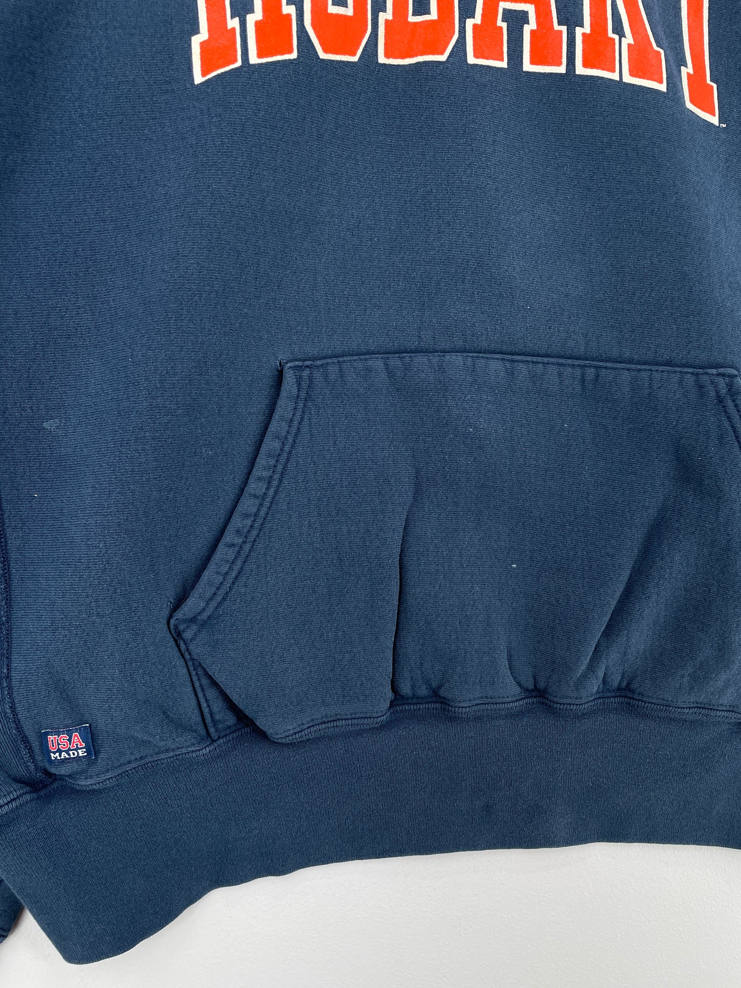 90's HOBART Made in USA Size L Vintage College Hoodie Sweat-shirt / E3102S