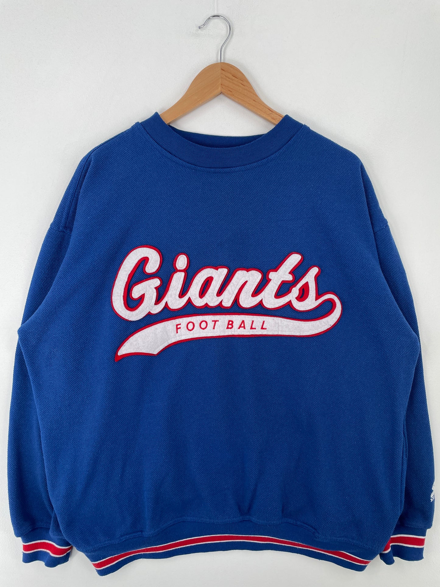 90’s STARTER x NEW YORK GIANTS Size XL Vintage NFL Sweat-Shirt / A9513
