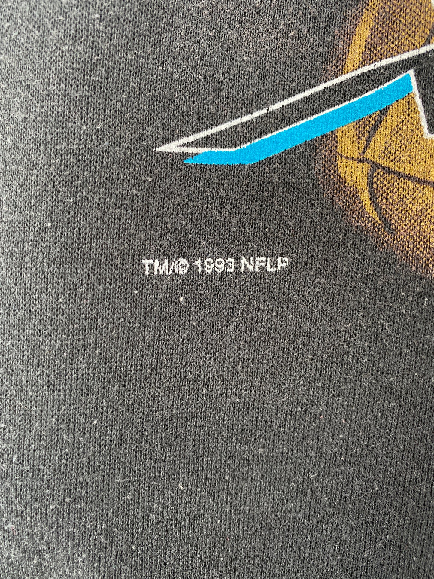 1993 JACKSONVILLE JAGUARS Made in USA Size XL Vintage NFL Sweat-Shirts / A3772