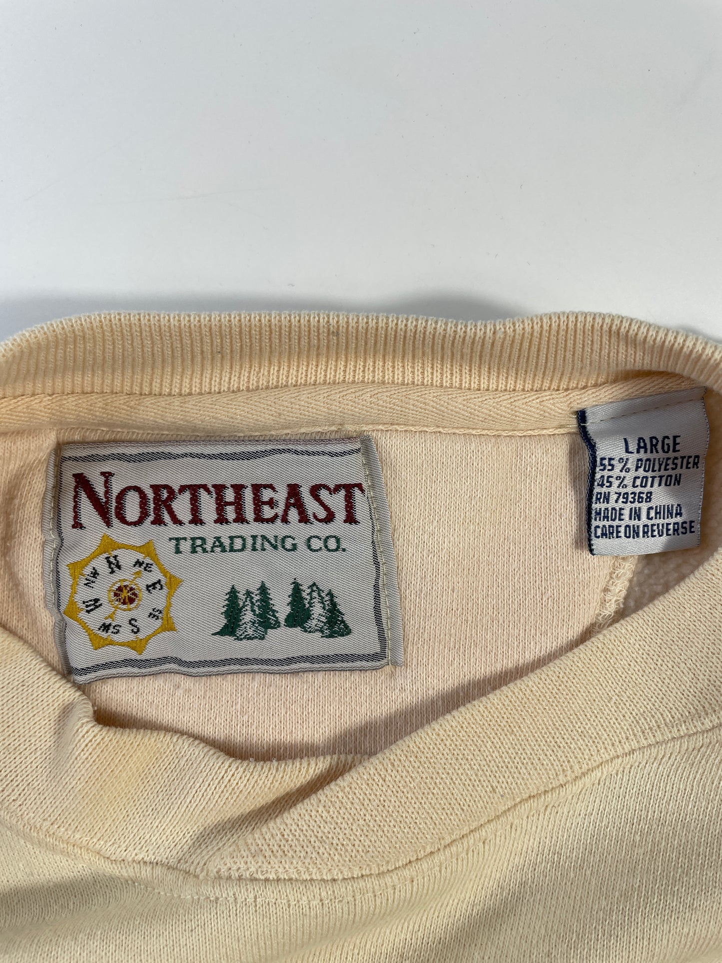 Vintage NATIONAL SPORTSMAN Size L Animal Sweat-Shirt / A9930