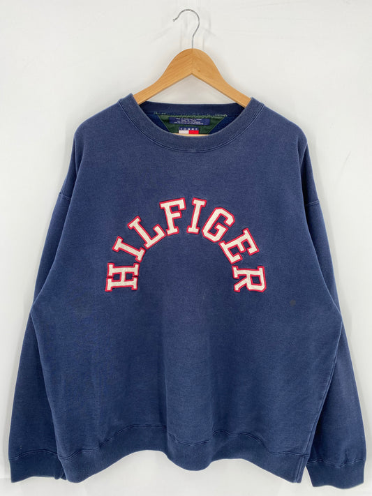90’s TOMMY HILFIGER Size XXL Vintage Sweat-Shirt / K5547