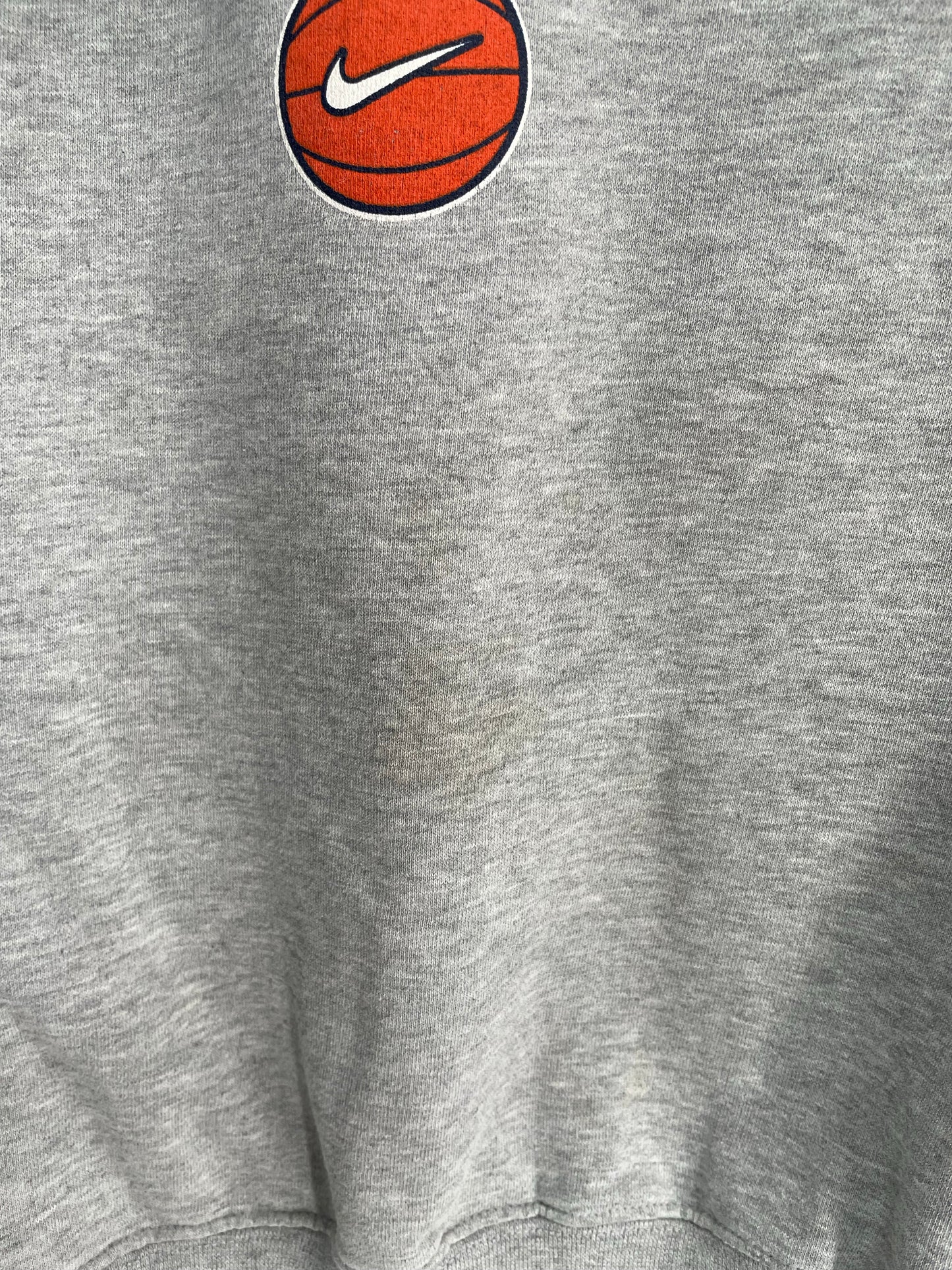 00' NIKE ILLINOIS Size L Vintage College Sweat shirt / K7967