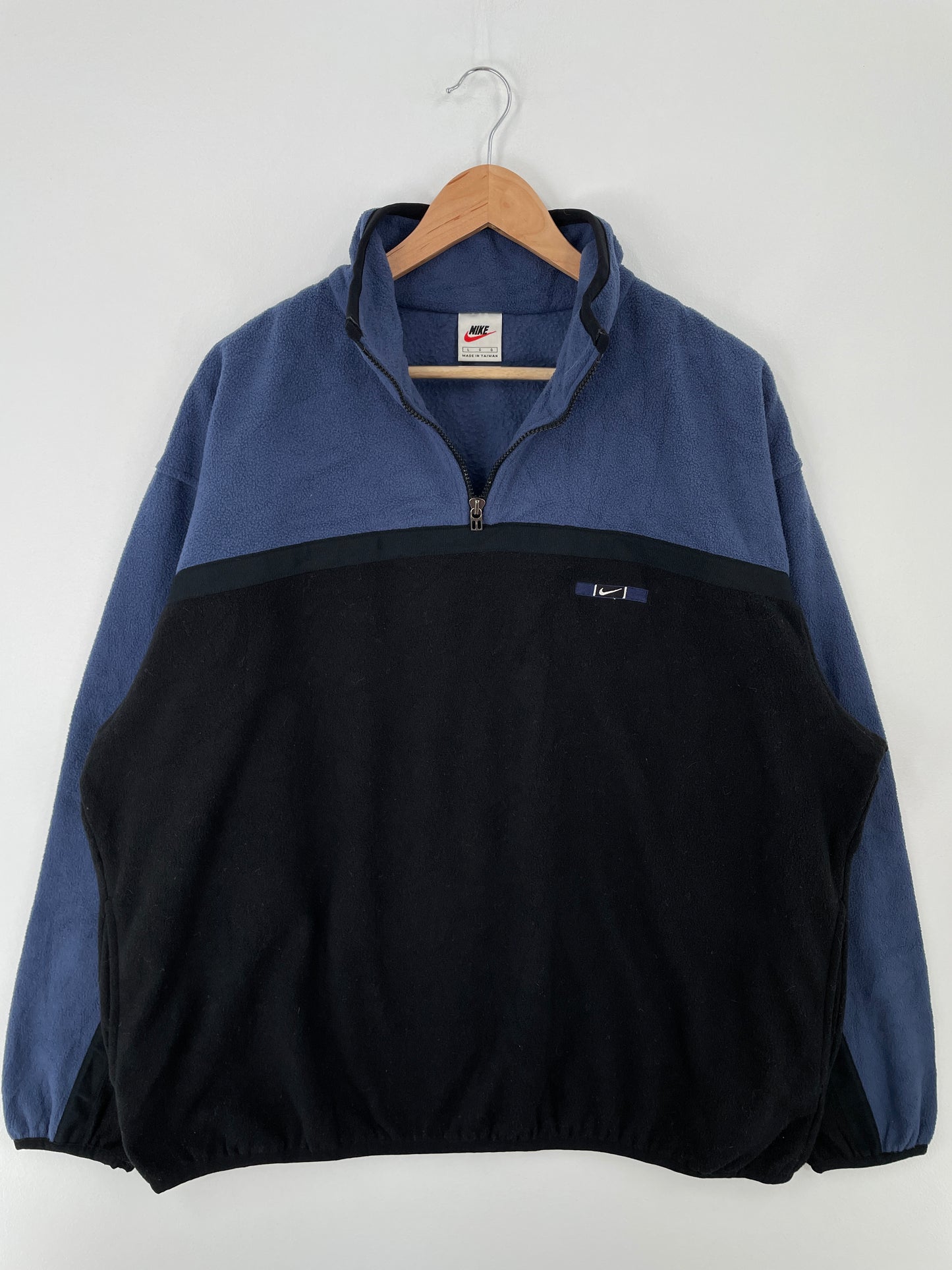90's NIKE Size L Vintage Half Zip-up Fleece / A9244