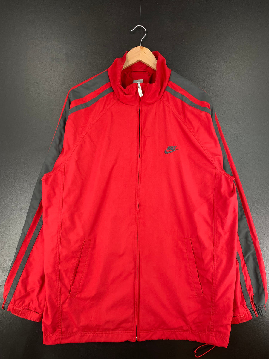 00' NIKE Size XL Vintage Zip-Up Nylon Jacket / A1872