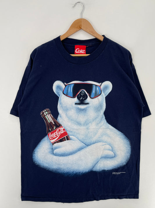 1994 COCA COLA Made in USA Size XL Vintage T-Shirt / E4311T