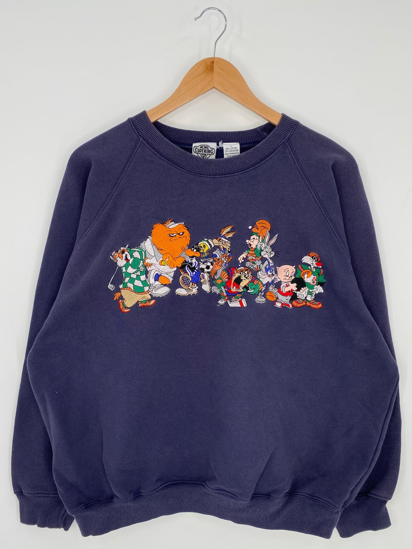 00' LOONEY TUNES Size L Vintage Sweat-shirt / A6847
