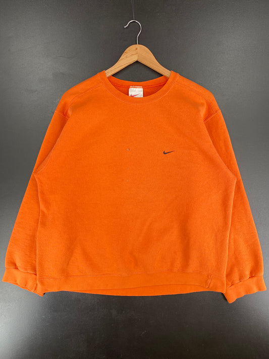 .90’s NIKE MINI SWOOSH Made in USA Size L Vintage Sweat-shirt / E6253S