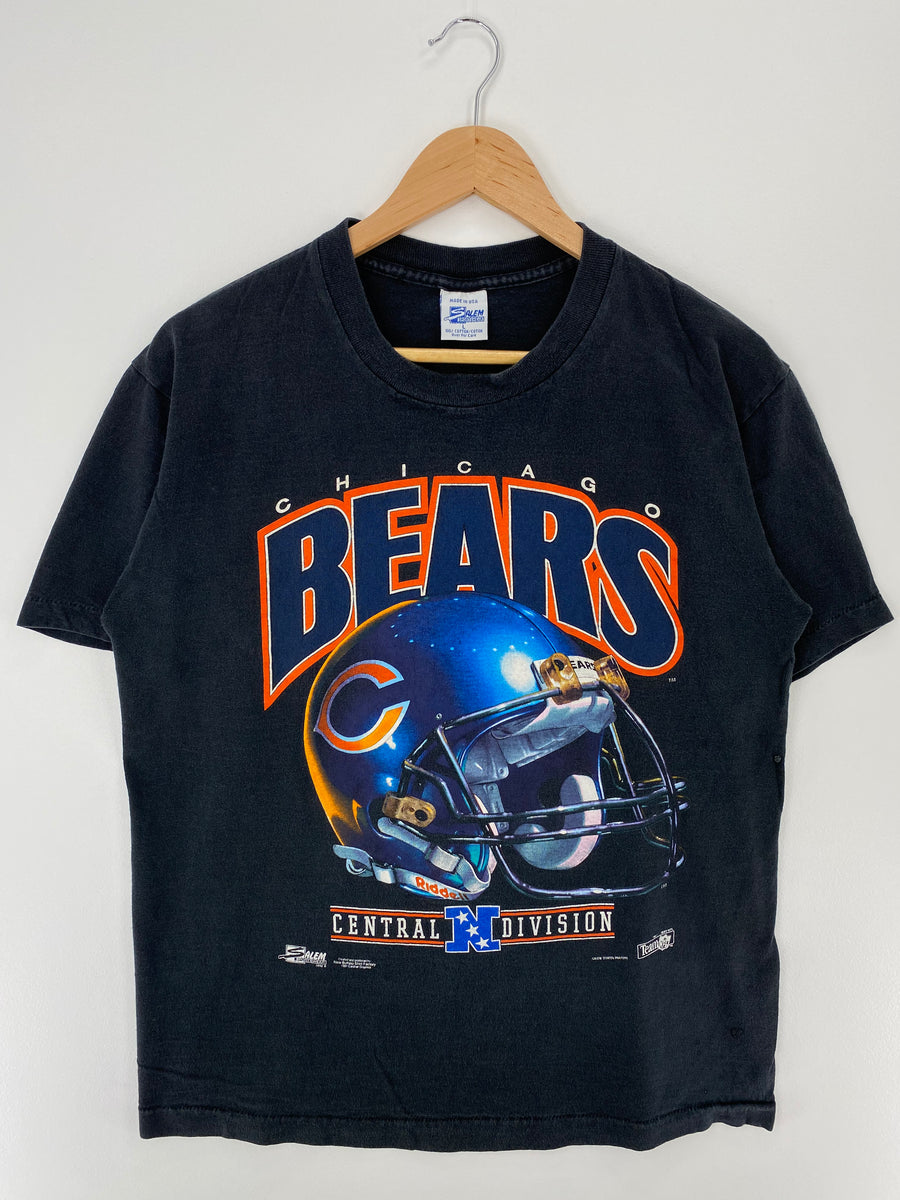 1995 SALEM x CHICAGO BEARS Made in USA Size L Vintage NFL T-Shirt / E4 –  FISHTALE VINTAGE