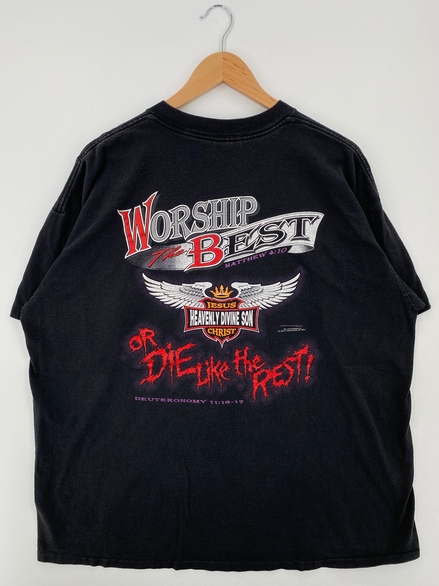 1991 TITO & BEAR Made in USA Size XL Vintage T-Shirt / A8215