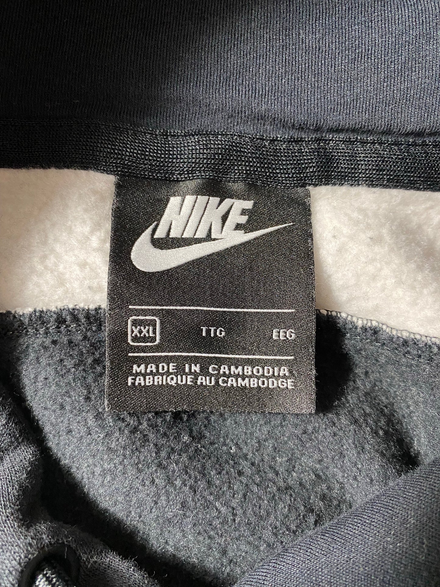 00' NIKE Size XXL Vintage Hoodie Sweat-shirt / K9107