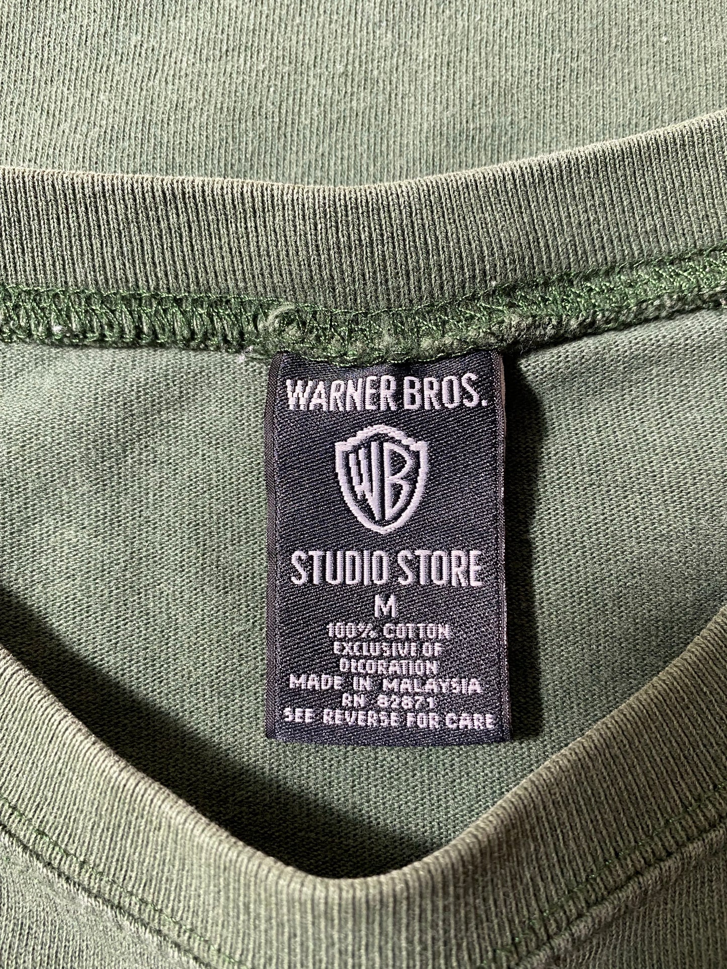 1998' LOONEY TUNES MARVIN Size M Vintage T-Shirt / K7239