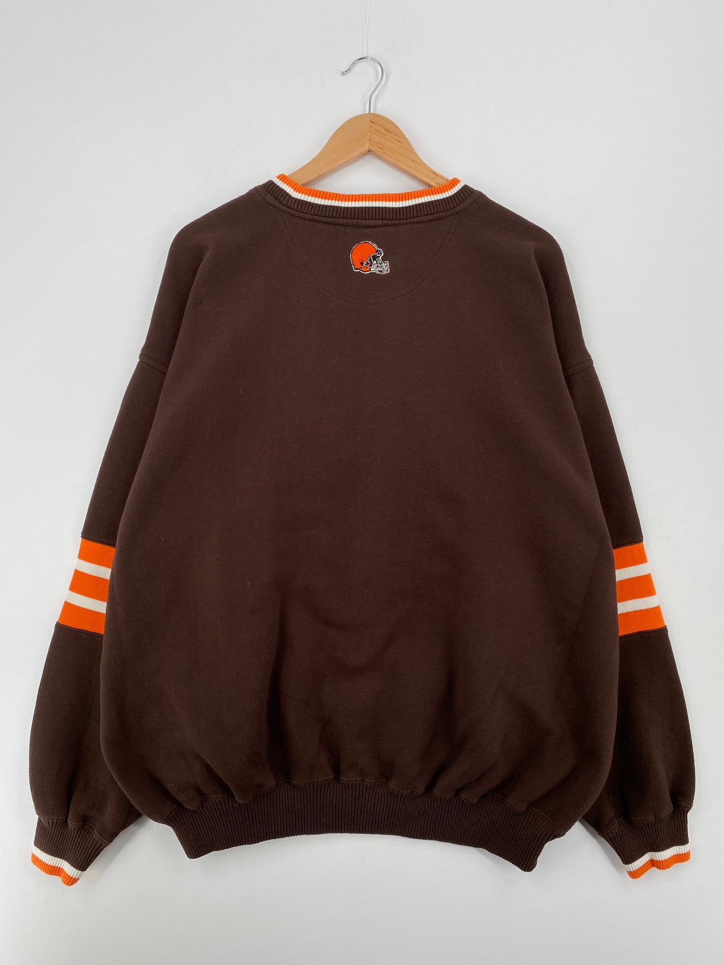 00’ CLEVELAND BROWNS Size XXL NFL Sweat-shirt / A8709