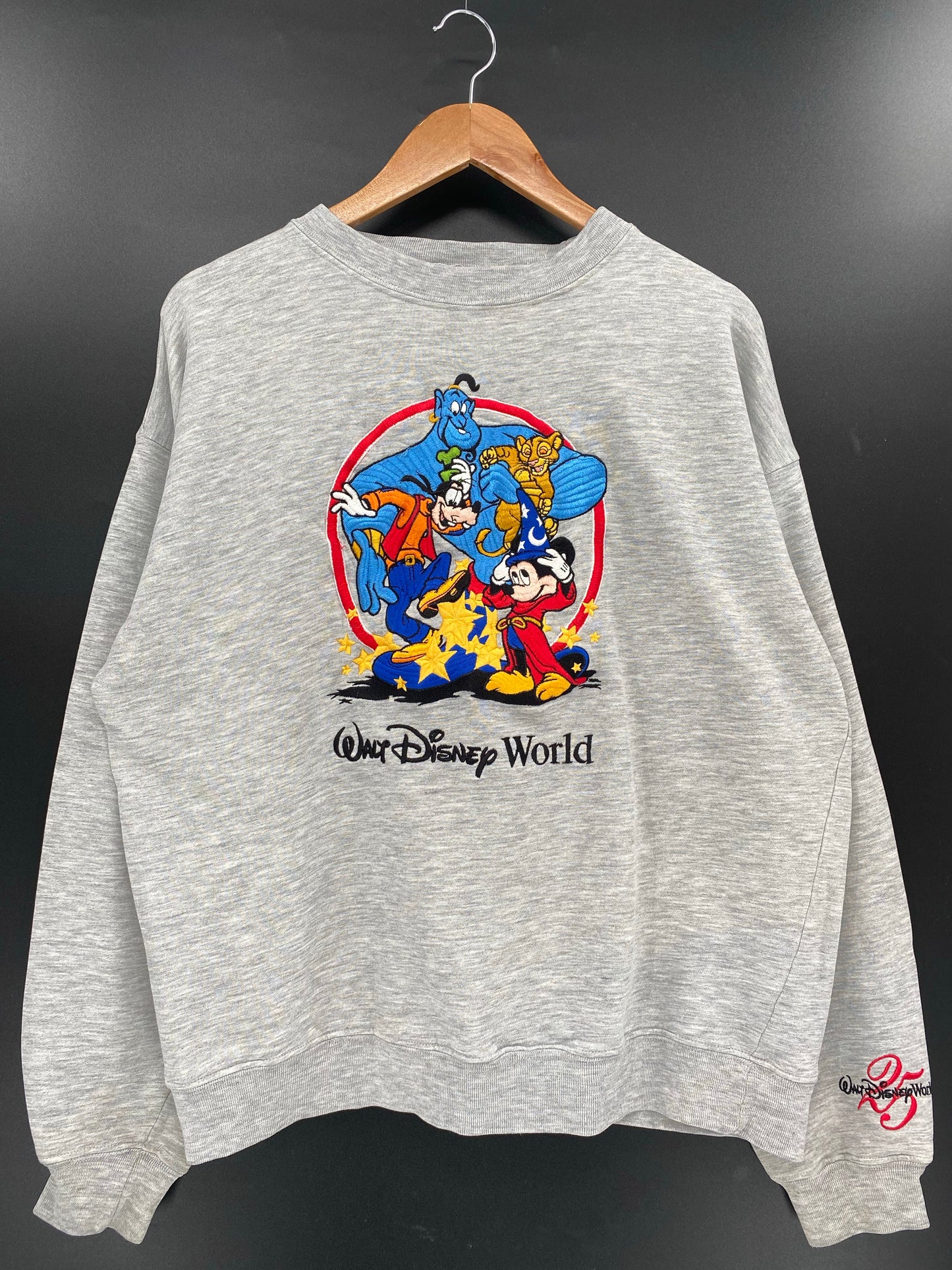 90’s WALT DISNEY WORLD Size L Vintage Sweat-shirt / K4403