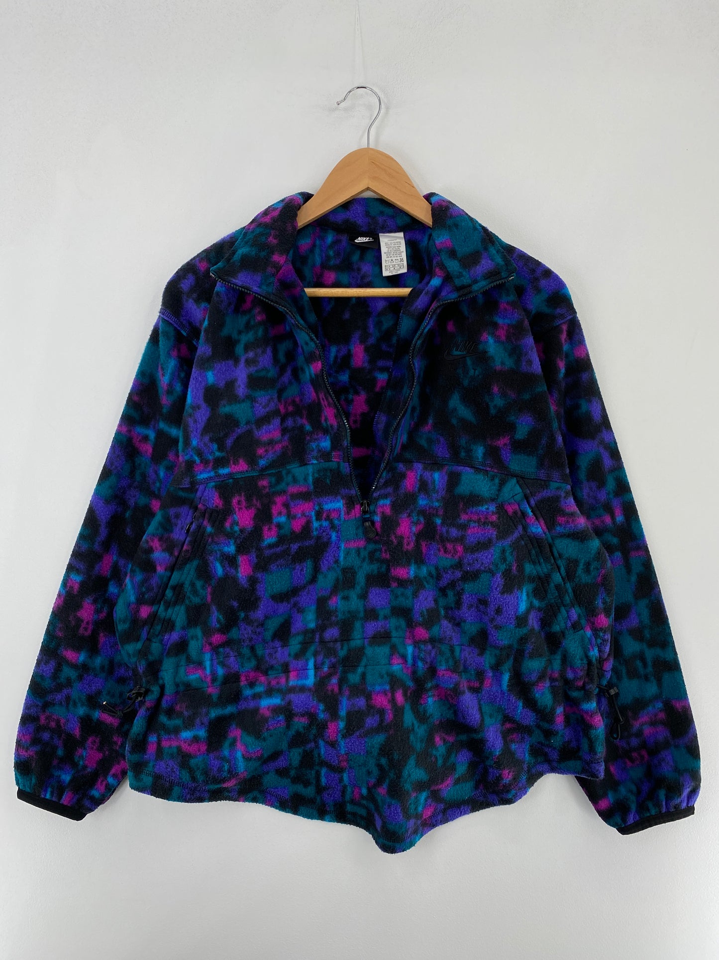 90’s NIKE Size Ladies M Vintage Zip Up Fleece / E2483S