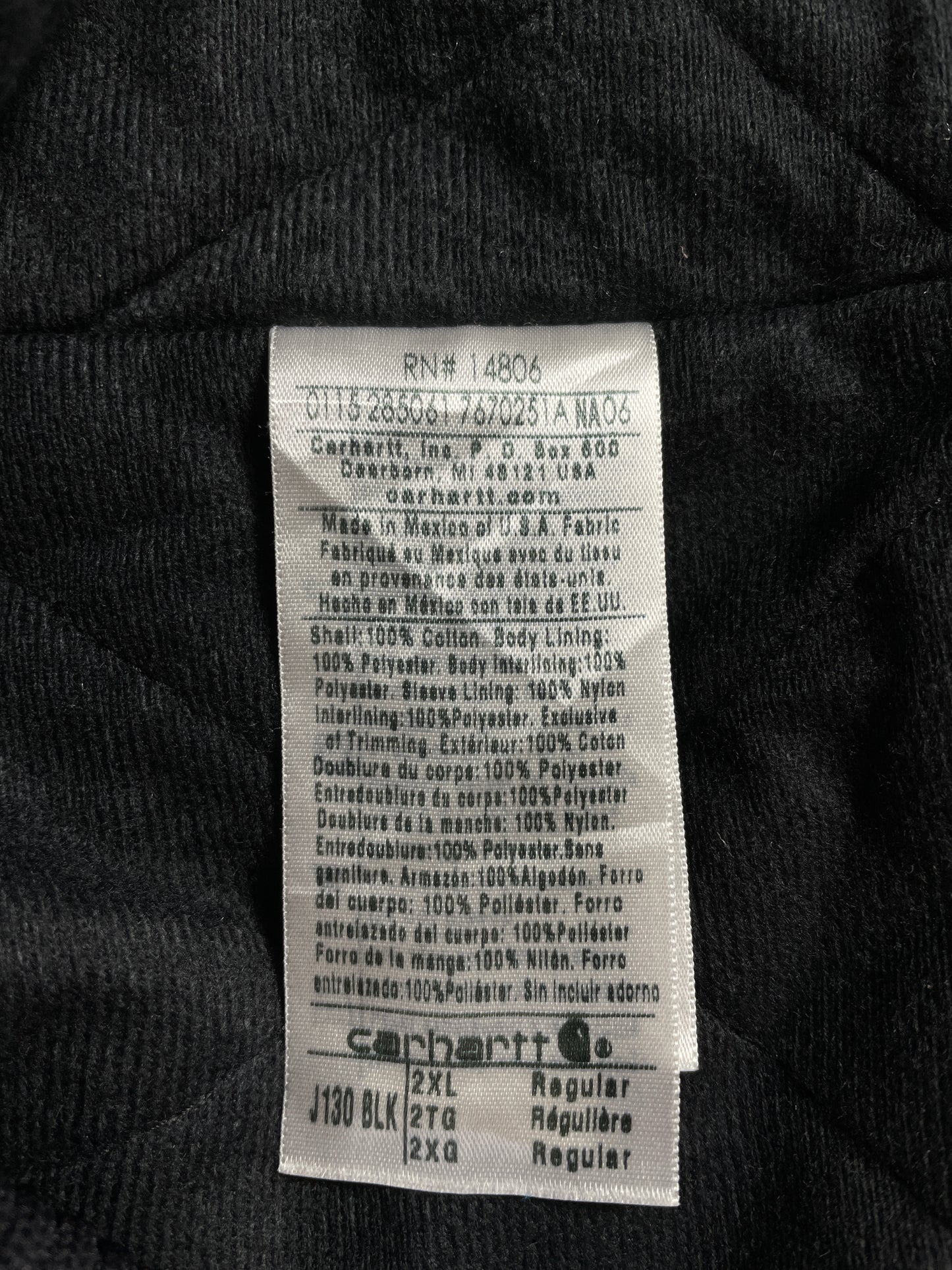Vintage CARHARTT Size XXL Duck Jacket / E4246J