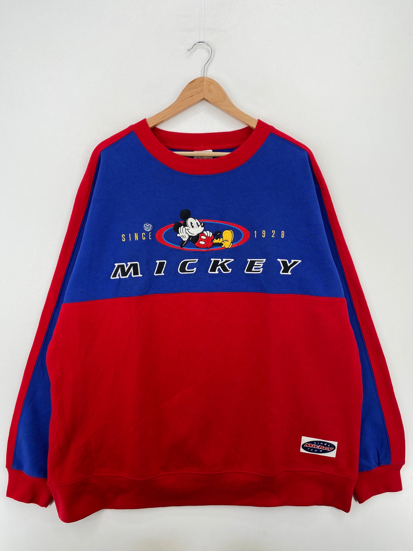 00' DEADSTOCK DISNEY MICKEY Size XL Vintage Sweat-Shirt / A6965