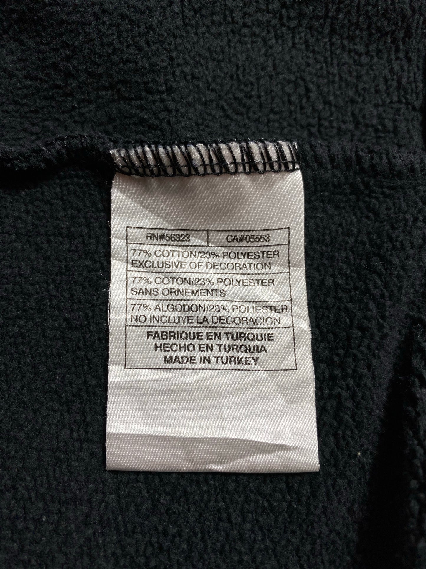 00’ NIKE Size XL Vintage Hoodie Zip-up Sweat-shirt / K8921