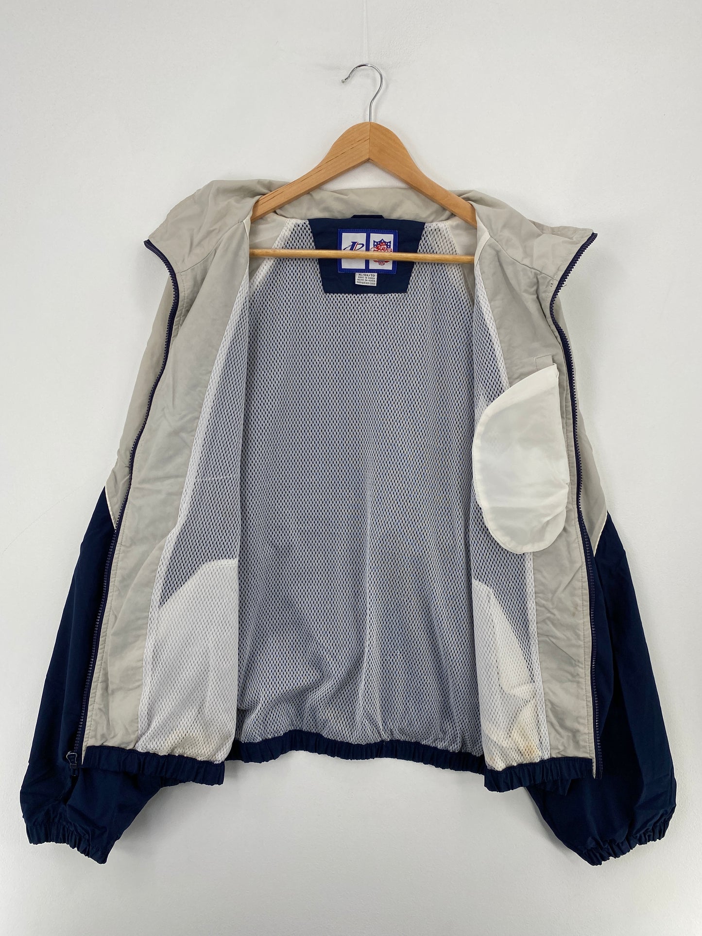 90’s DALLAS COWBOYS Size XL Vintage NFL Nylon Jacket / E3742N