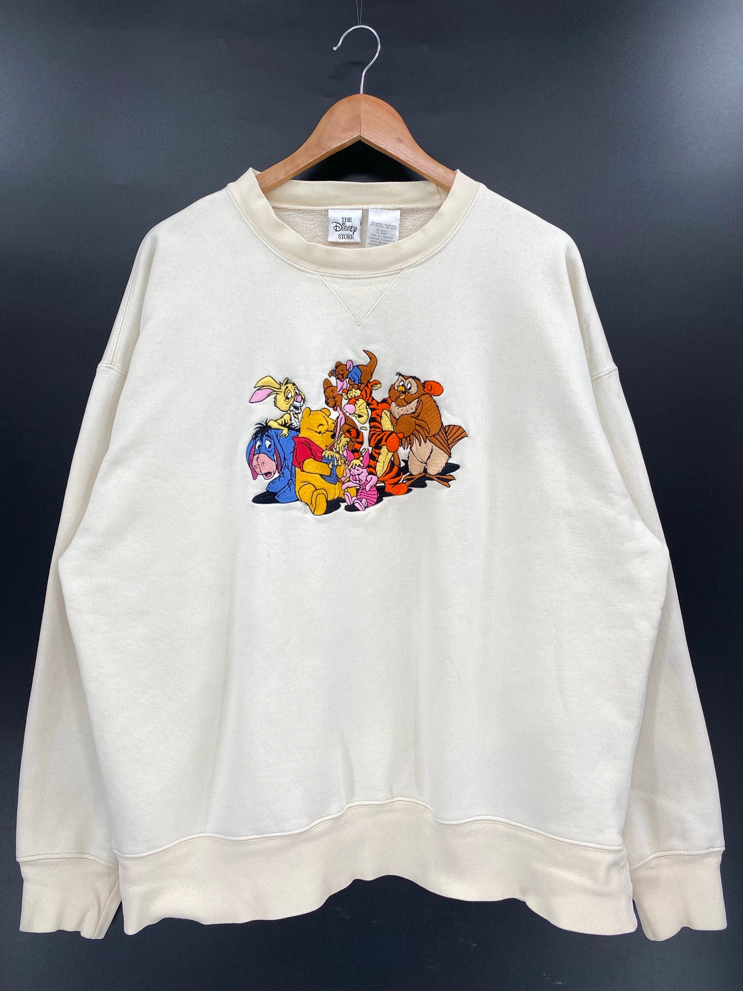 00’ WINNIE THE POOH Size XXL Vintage Sweat-shirt / K4581