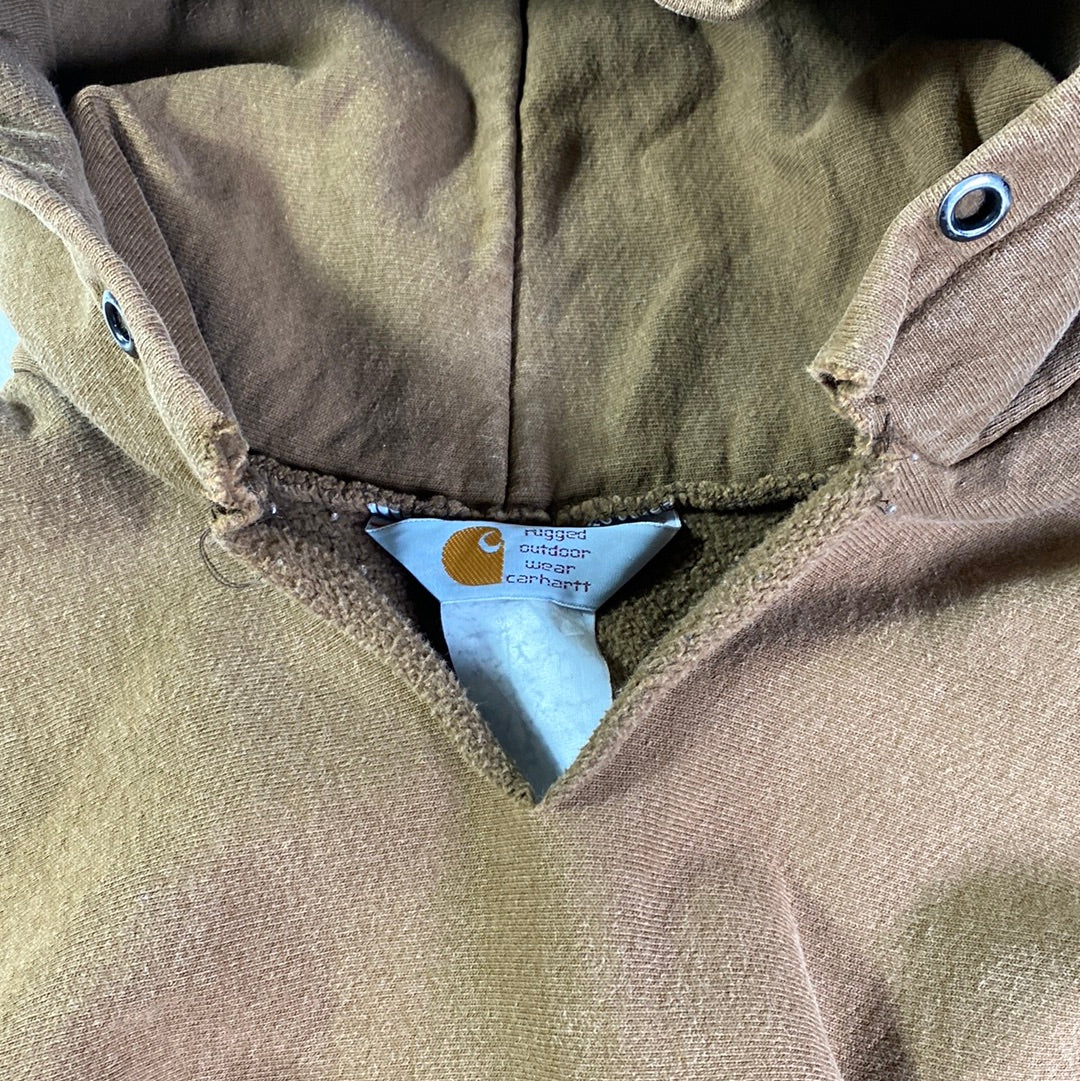90's CARHARTT Size No Tag (Approx.XL) Vintage Hoodie Sweat-Shirt / A1492