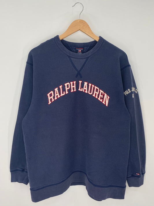 90’s POLO JEANS RALPH LAUREN Size XL Vintage Sweat-shirt / A71