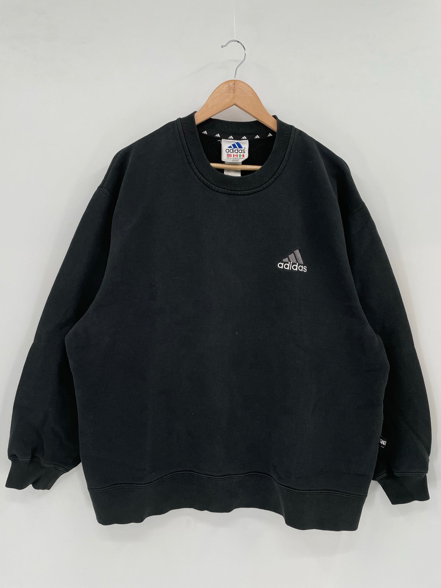 90’s ADIDAS Size L Vintage Sweat-shirt / K1898