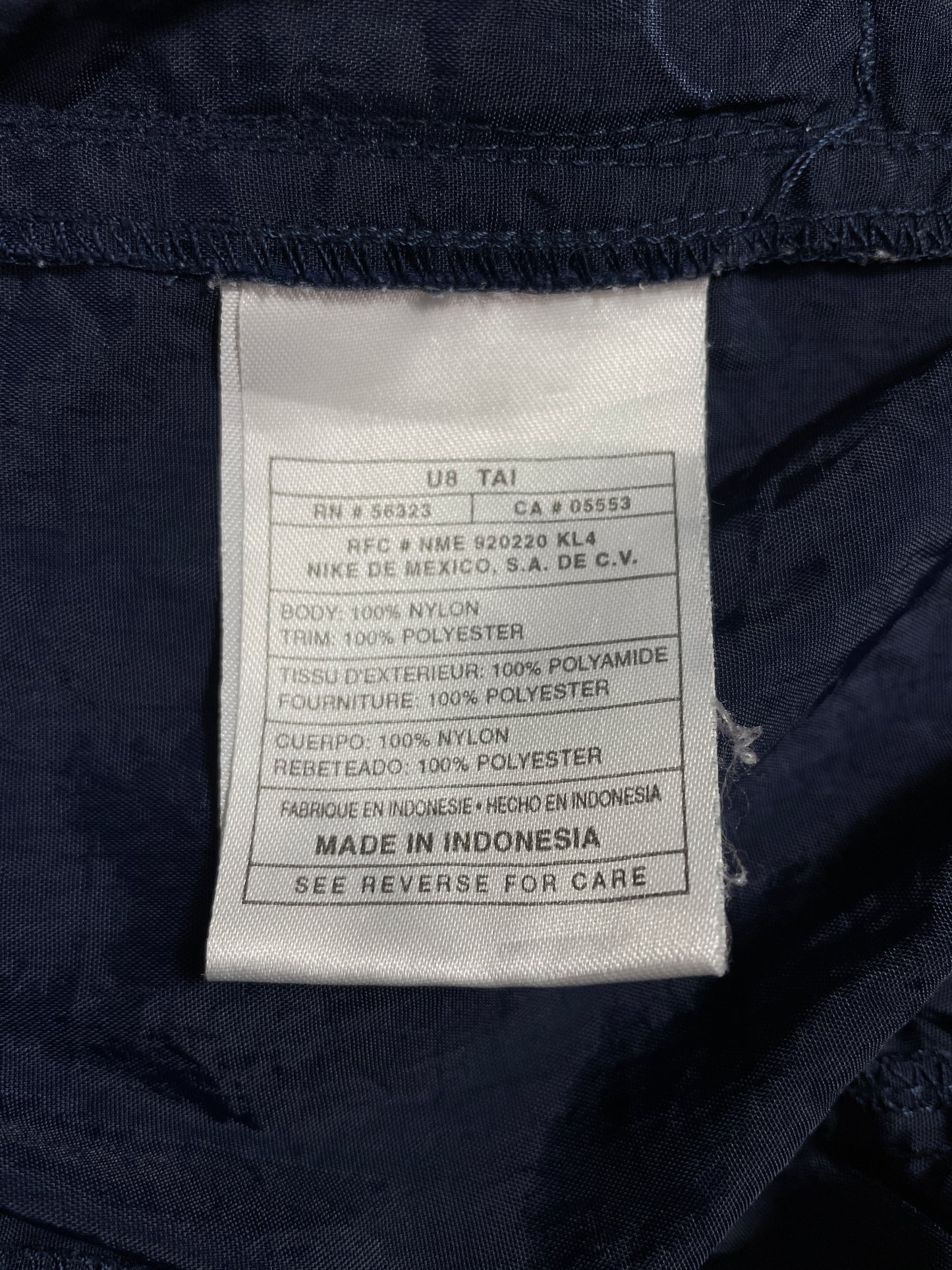 90's NIKE Size XXL Vintage Nylon Vest / E3320N