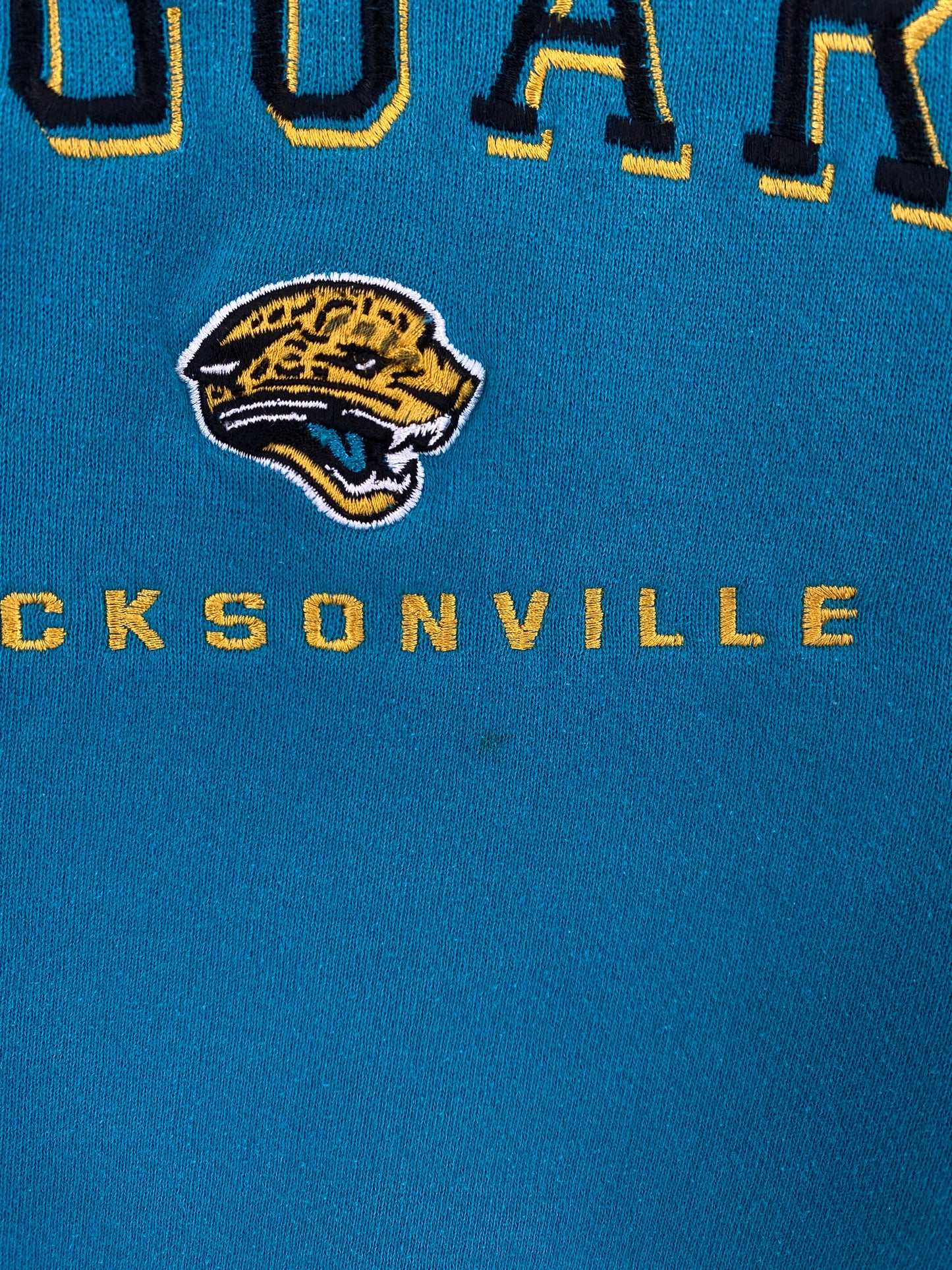 90's JACKSONVILLE JAGUARS Made in USA Size M Vintage NFL Sweat-Shirt/ A5727