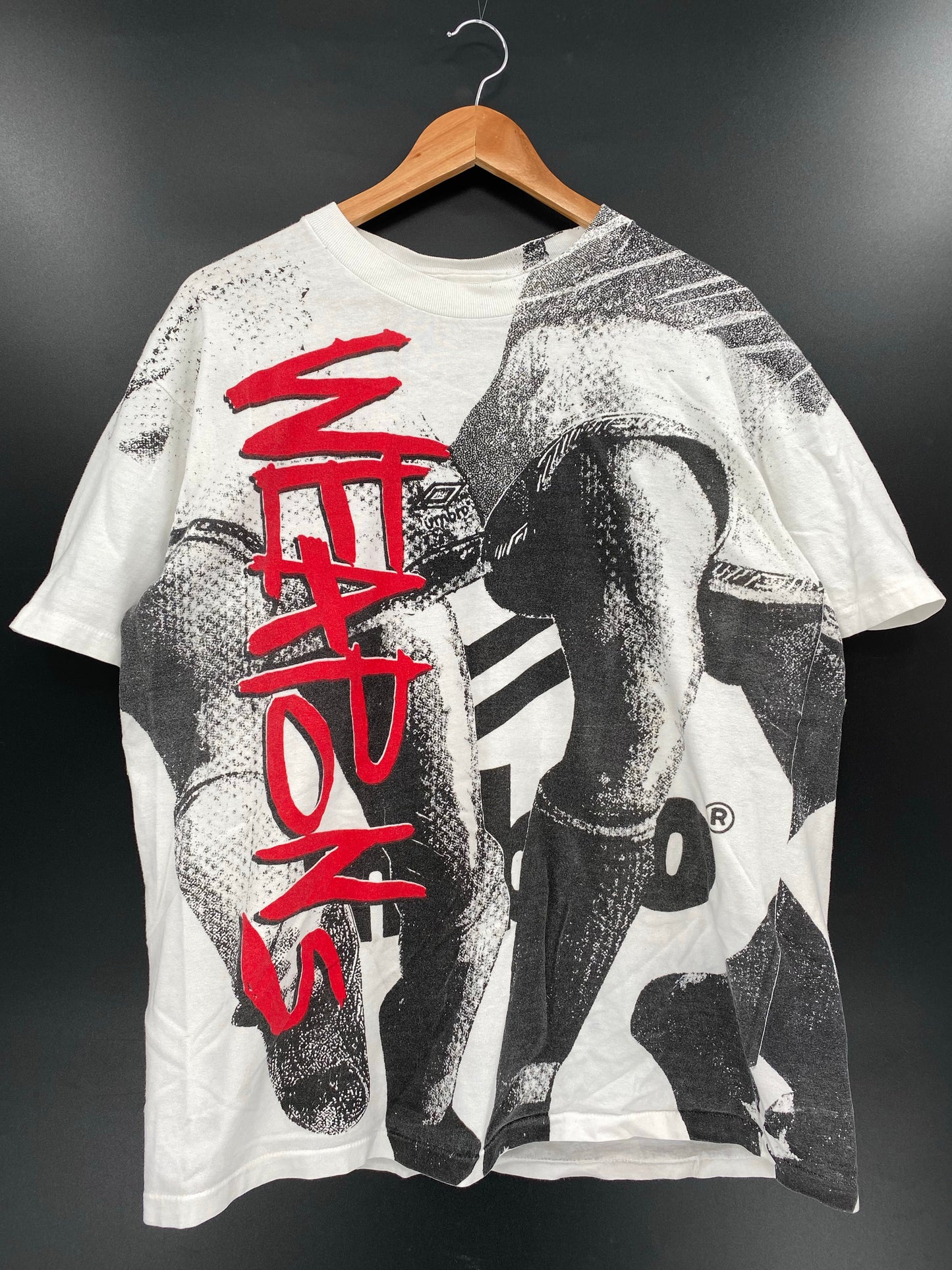 90’s UMBRO WEPONS Made in USA Size L T-Shirts / K4513