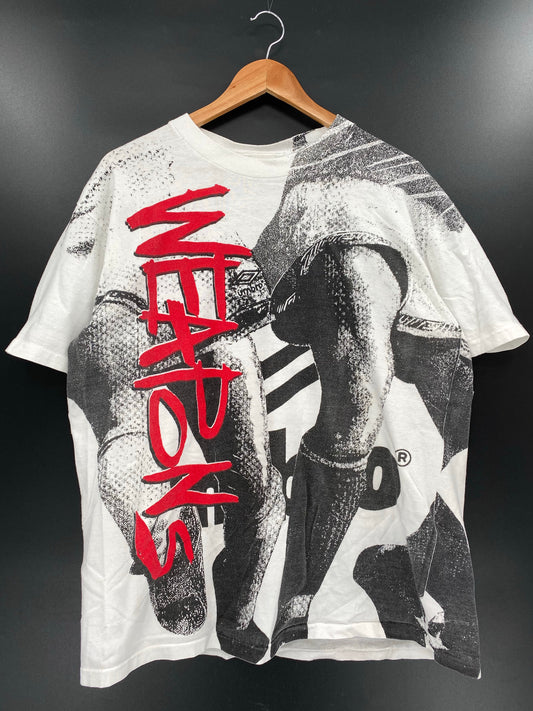 90’s UMBRO WEPONS Made in USA Size L T-Shirts / K4513