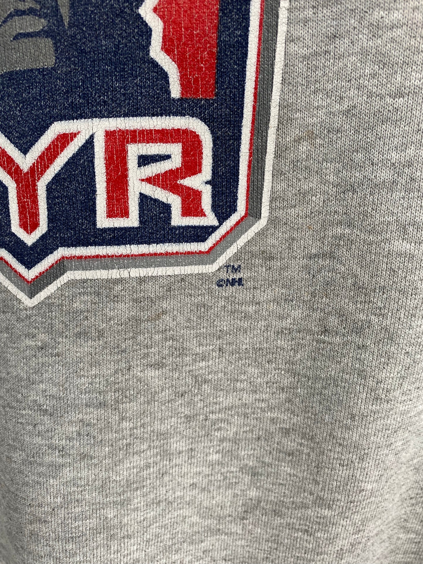 00' NIKE NEW YORK RANGERS Size XXL Vintage NHL Sweat-shirt / K6393