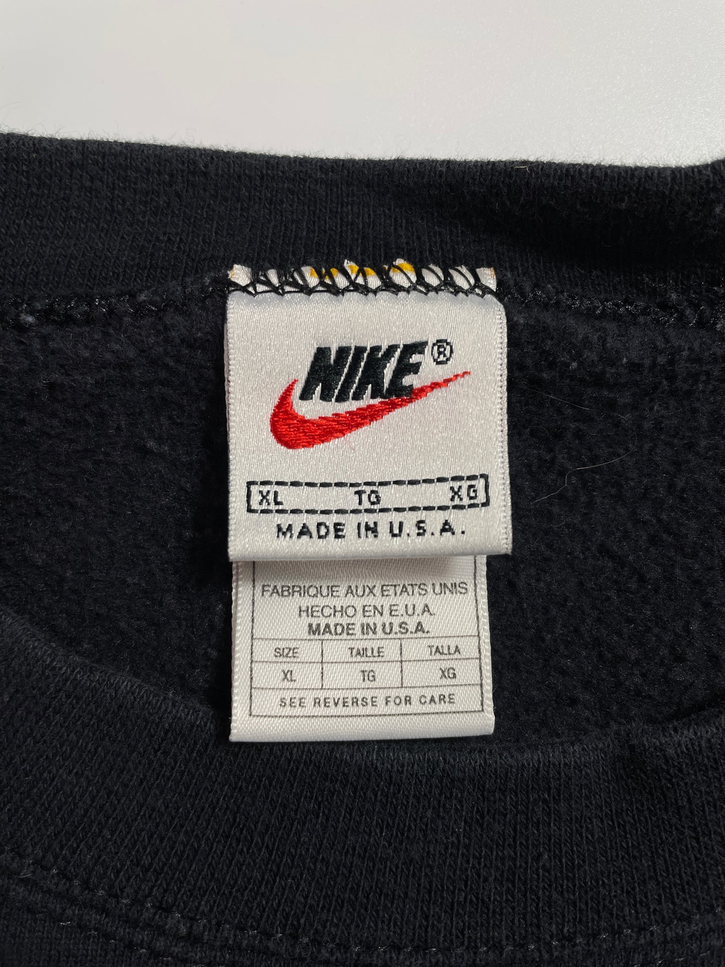 90's NIKE MINI SWOOSH Made in USA Size XL Vintage Sweat-shirt / E3960S