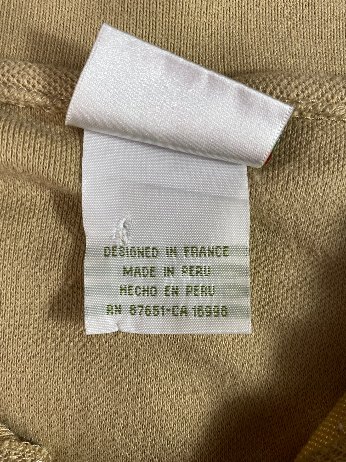 LACOSTE Size XL Vintage Polo Shirt / A3674