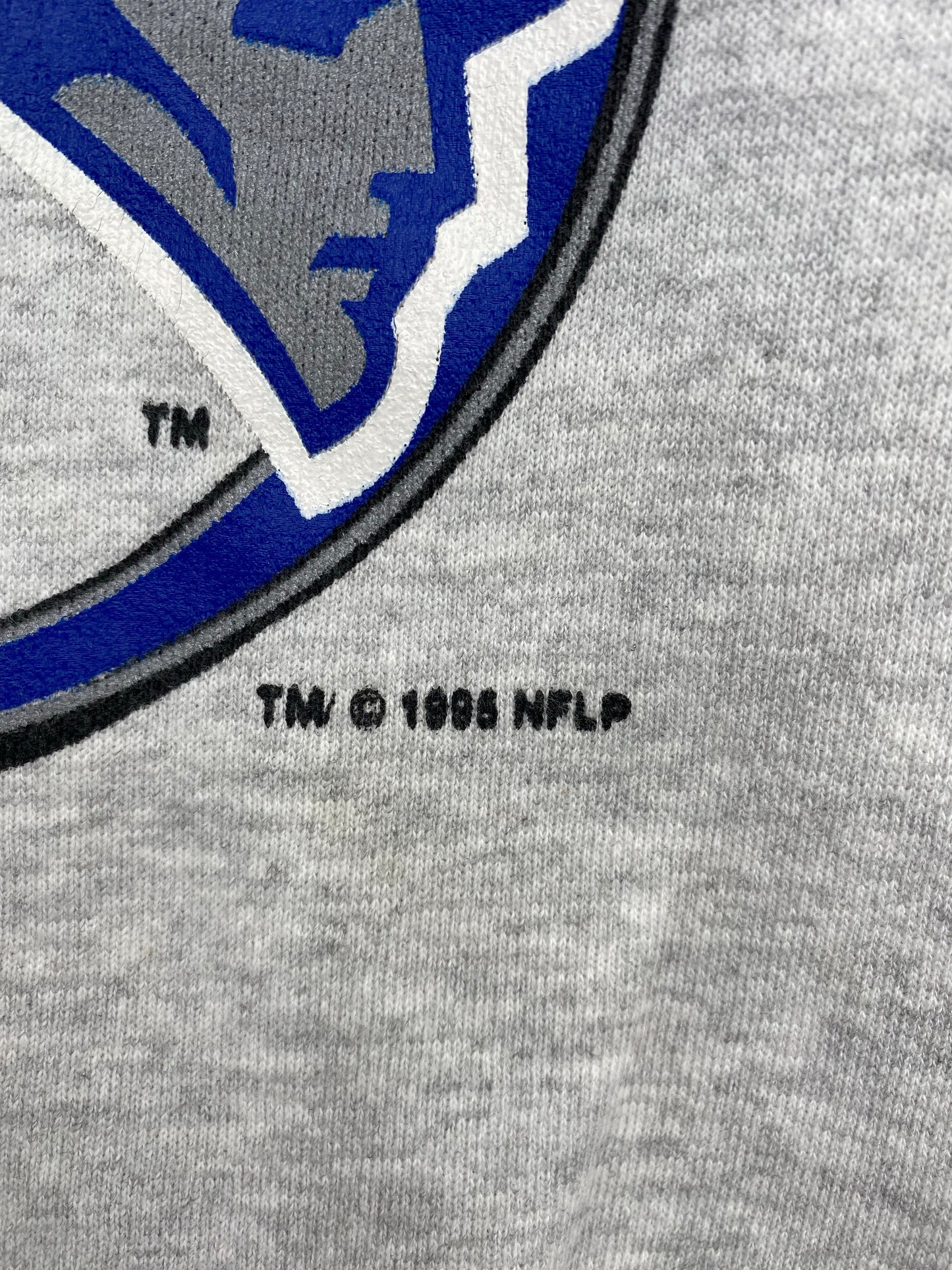 1995 NEW ENGLAND PATRIOTS Made in USA Size L Vintage NFL Sweat-Shirt/ K8257