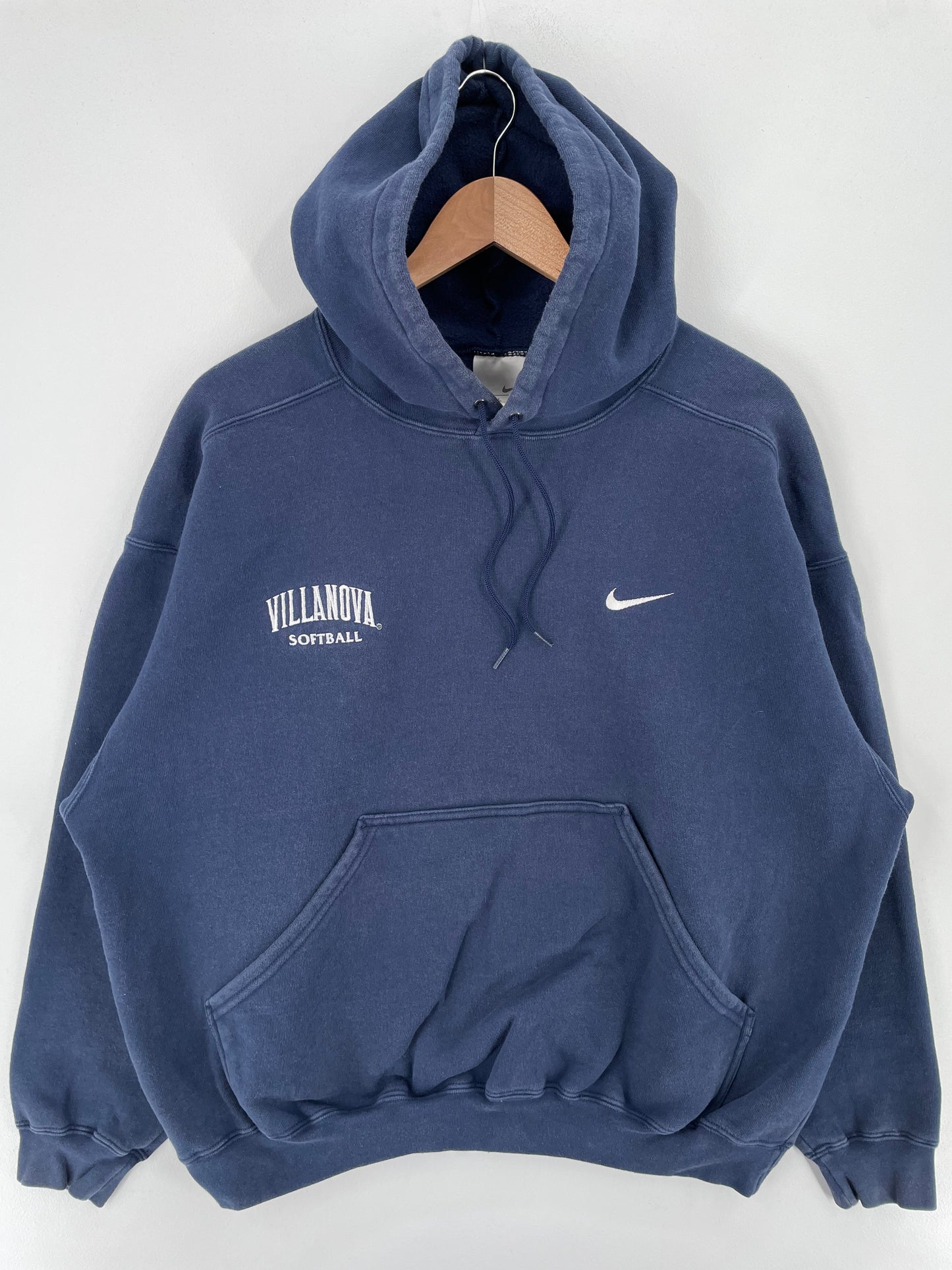 00' NIKE VILLANOVA SOFTBALL Size L College Hoodie Sweat-Shirt / A2172