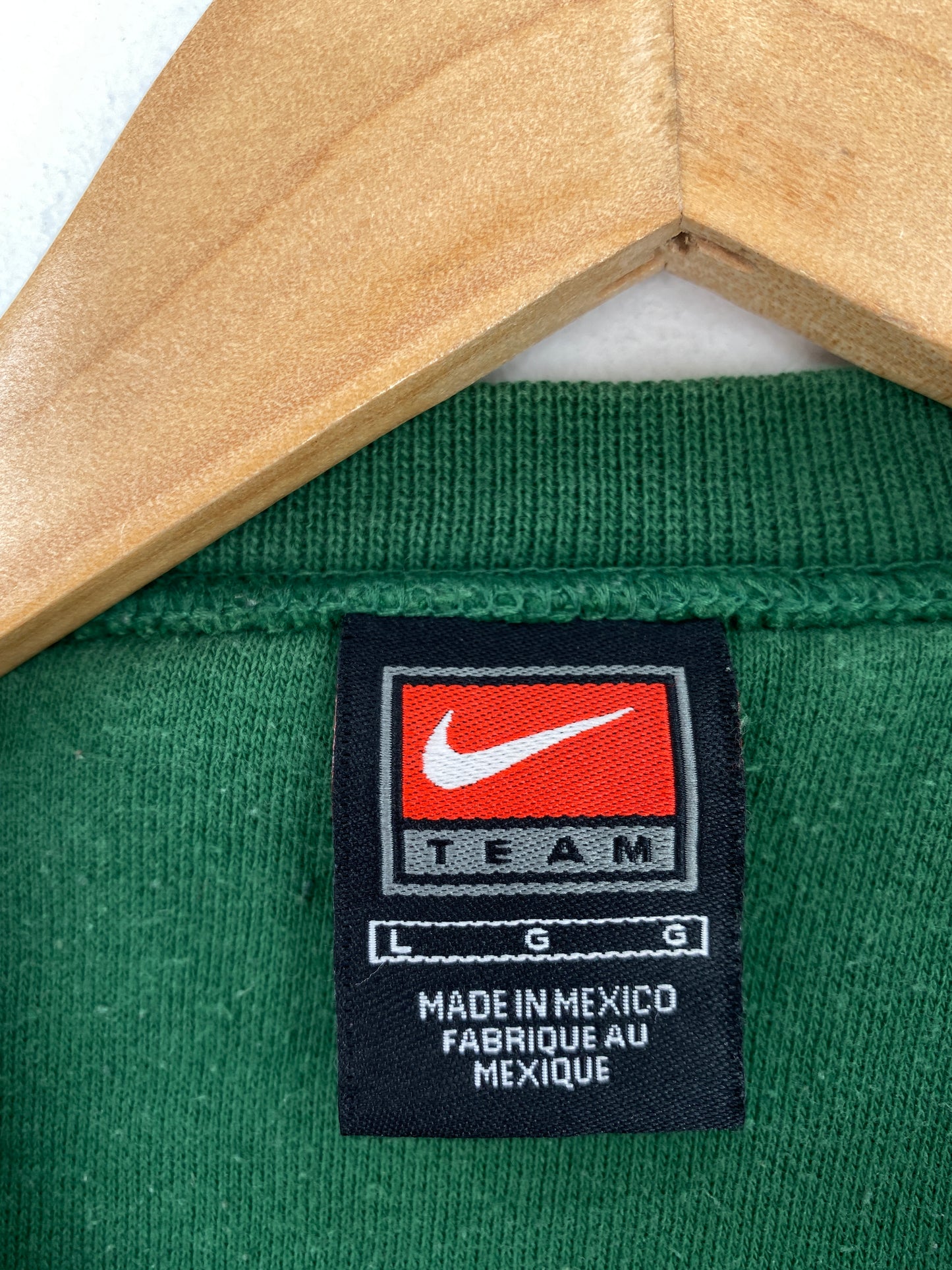 00' NIKE MINI SWOOSH Size L Vintage Sweat-Shirt / A5428