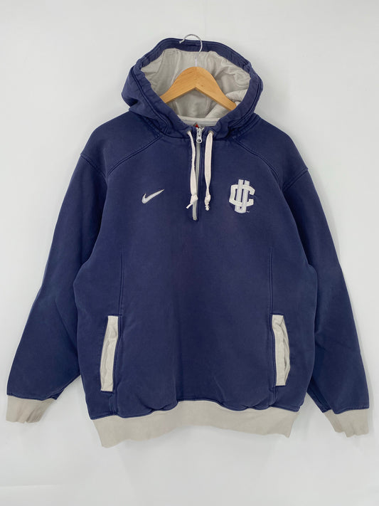 00’ NIKE UCONN Size L Vintage College Hoodie Sweat Shirts/ K4958