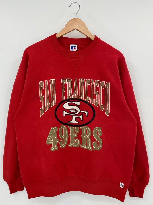 90’s SAN FRANCISCO 49ERS Made in USA Size XL Vintage NFL Sweat-Shirts / K6819