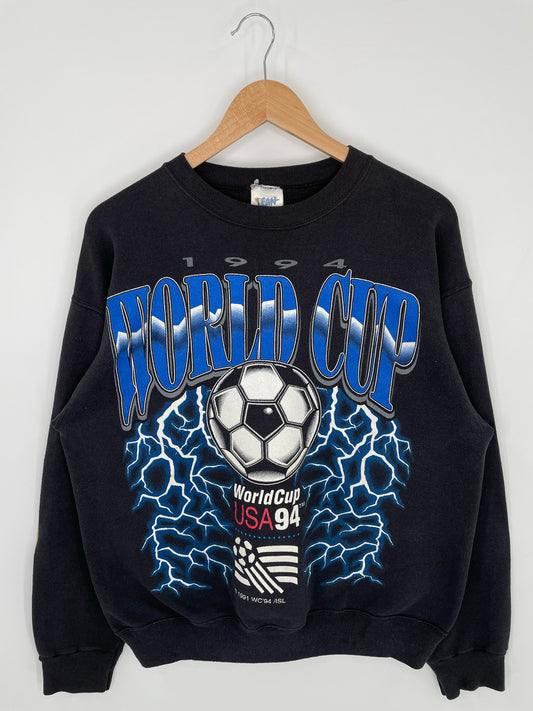 1994 WORLD CUP USA Made in USA Size L Vintage Sweat-shirt / E22