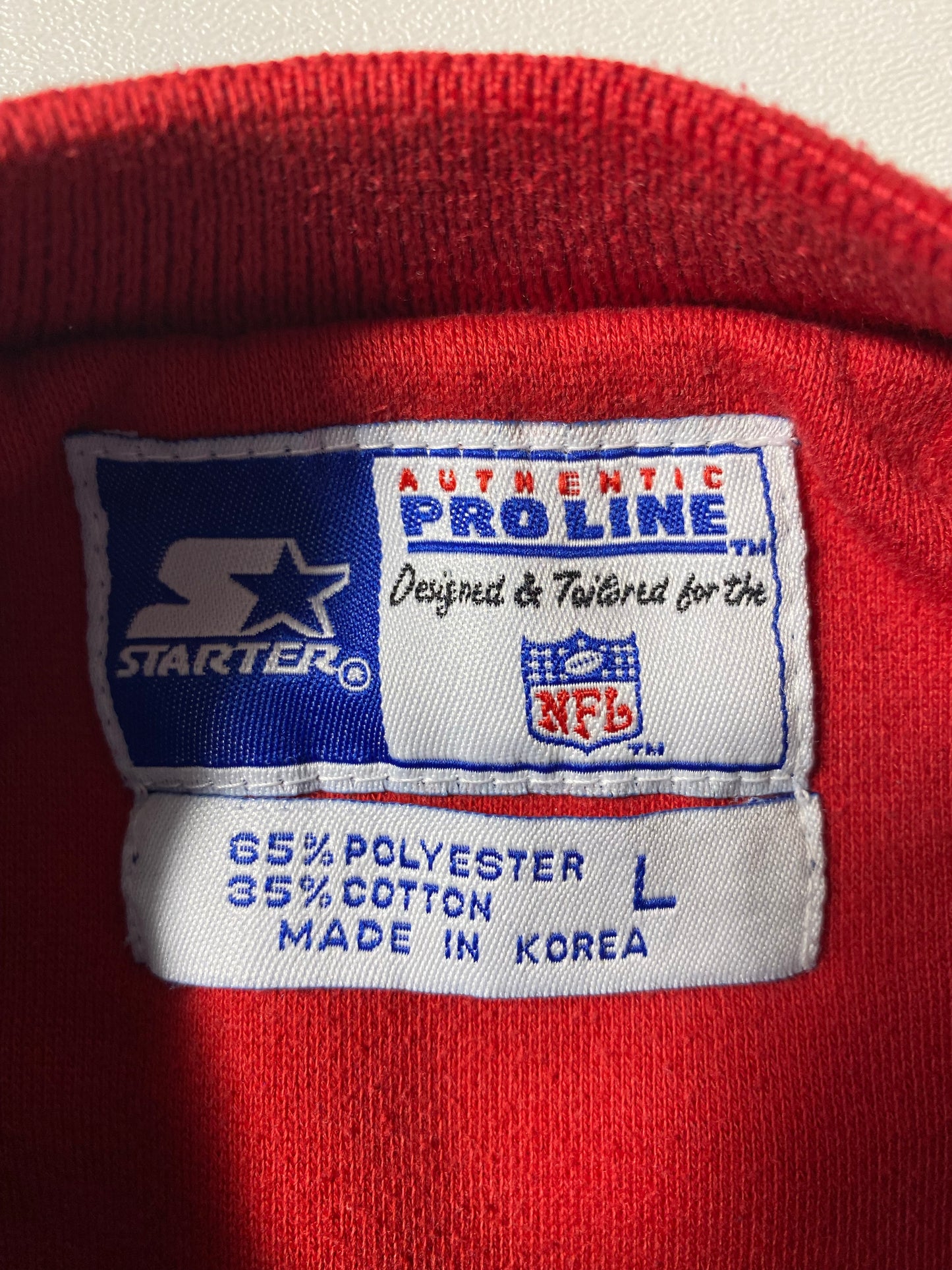 90’s STARTER x NEW YORK GIANTS Size L Vintage NFL Sweat-Shirt/ K7686