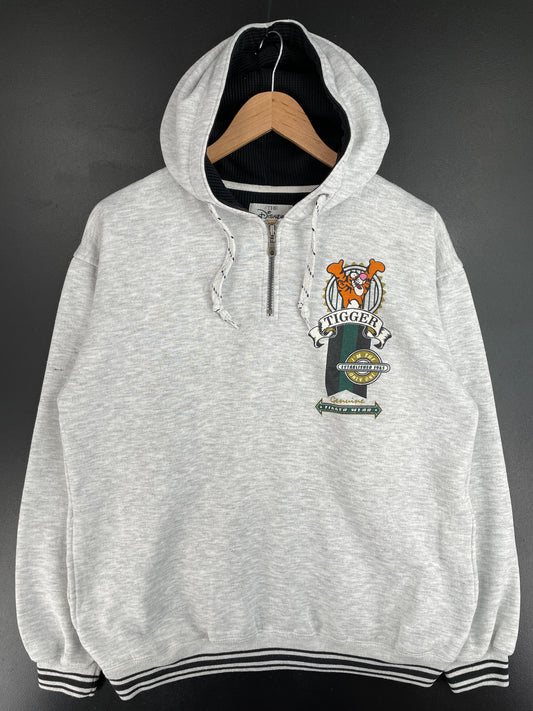 00' DISNEY TIGGER Size M Vintage Hoodie Sweat-Shirt / E6033S