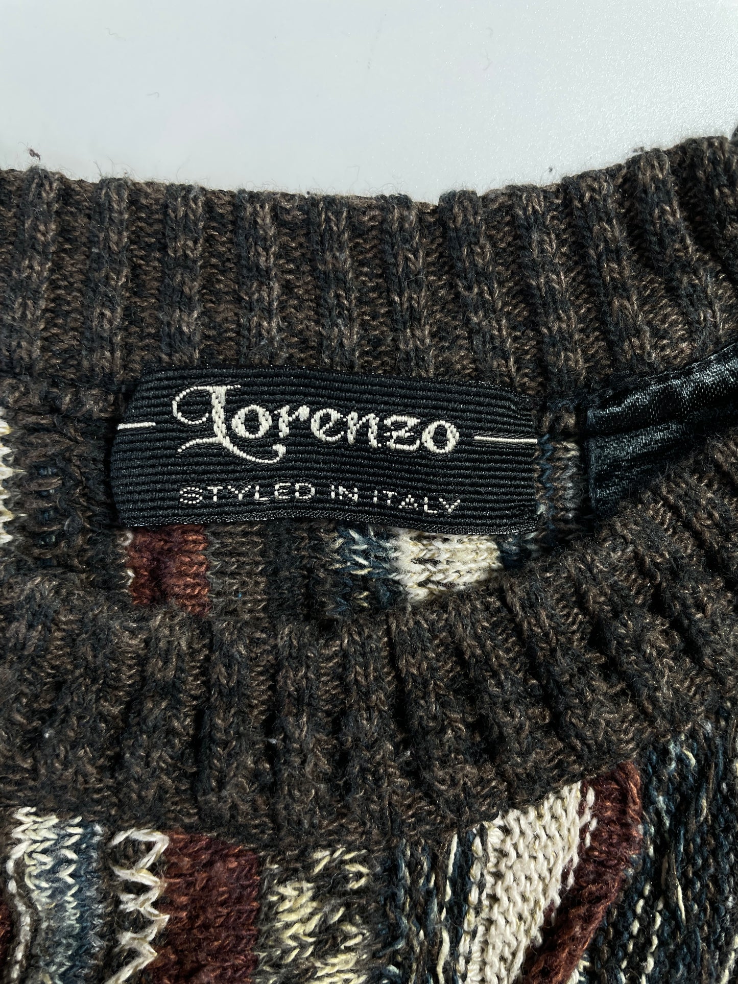 Vintage 3D COOGI- Style Size Approx.L Knit Sweater / A8460