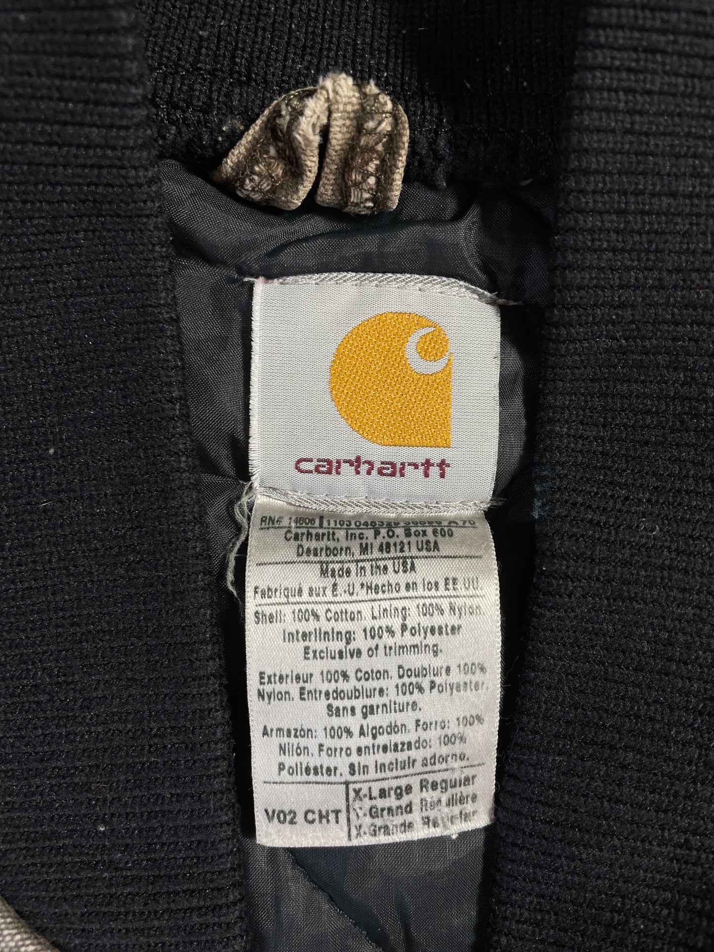 90’s CARHARTT Made in USA Size XL Duck Vest / A9161