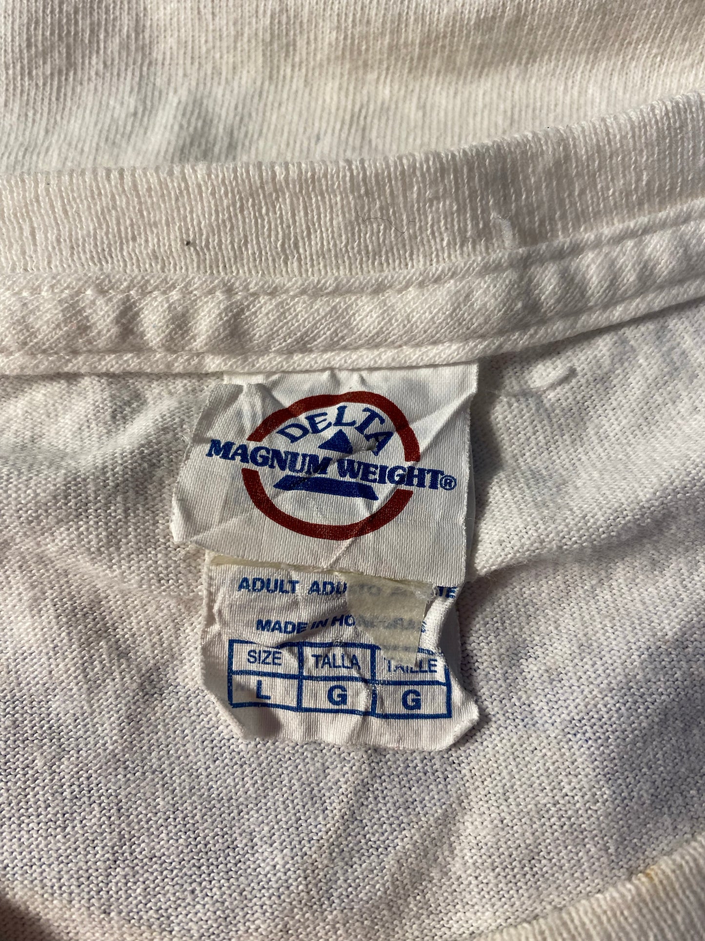 Vintage LAS VEGAS MOTOR SPEEDWAY Size L Racing T-Shirt / K6219