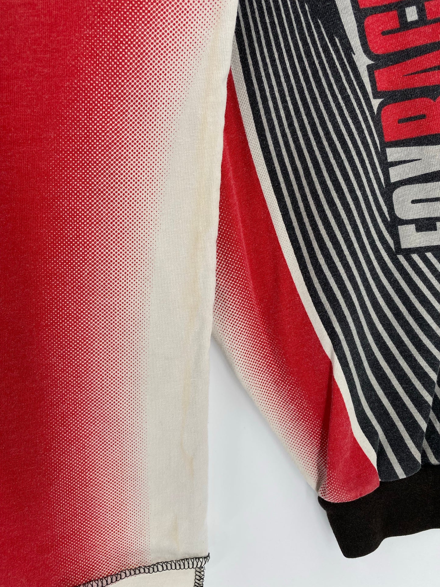Vintage HONDA FOX Size L Long-Sleeve Racing T-Shirt / k5055